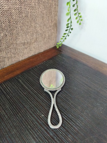 Petit miroir main vintage - petit,