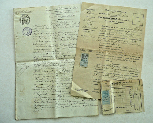 Document acte concession - document, de