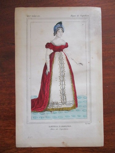 Gravure mode siècle - gravure, de