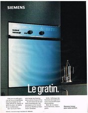 ADVERTISING 1994 SIEMENS FOUR BUILT-IN