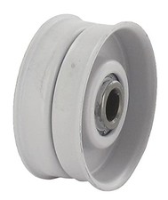 POULIE A GORGE PLATE