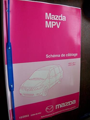 Mazda mpv 2003 2004 schémas - mazda,