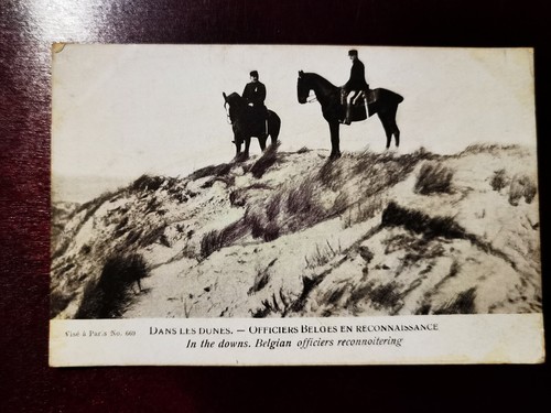 Cpa militaia belgique - militaia, dans