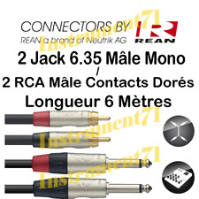 Câble Bretelle 2 RCA Mâle