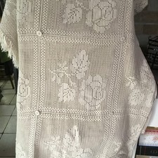 couvre lit vintage coton