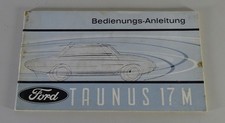 Operating Instructions/Manual Ford Taunus 17 M P3 Bathtub Stand 05/1963