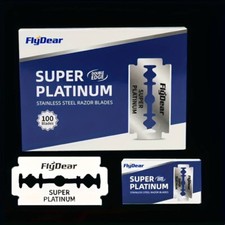 DOUBLE LAME DE RASOIR UNIVERSEL STYLE GILLETTE X 100 NEUF