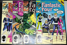 4 Issue bundle Fantastic Four #282, 283, 284, 285 (Marvel Comics 1985) FN. Combi