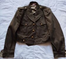 Blouson IKE Battle Dress laine kaki uniforme M 46 Légion Indochine Algérie