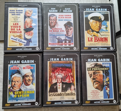 Dvd gabin audiard - 6, gabin/audiard