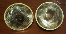 Fiat 124 Coupe BC/CC headlights with pk/lamp Carello 08.241.800 RIGHT HAND DRIVE