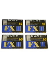 Lot 4 Cassettes SONY C-60FX2B