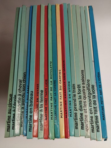 Lot livres martine delahaye - 20,