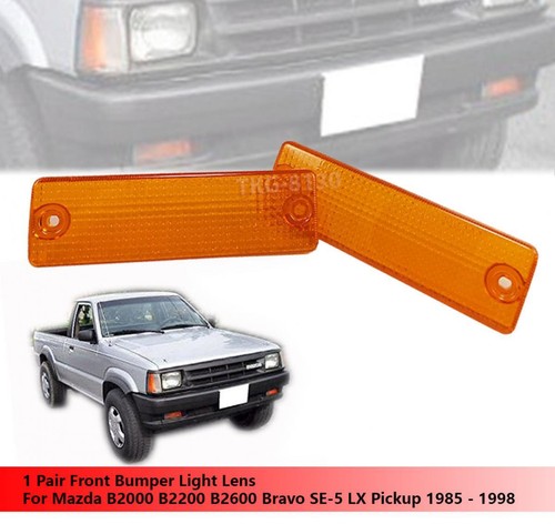 Front bumper light - bumper, orange