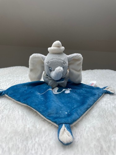 Doudou plat dumbo éléphant - plat, l'éléphant