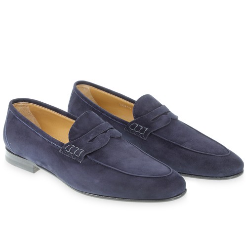 Homme mocassin penny - en, daim