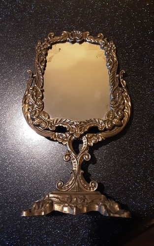 Ancien miroir sur pied - miroir,