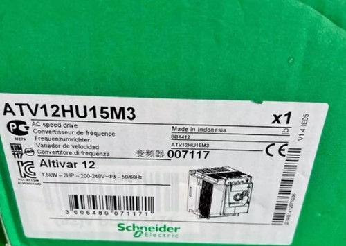 New inverter atv12hu15m3 - new,