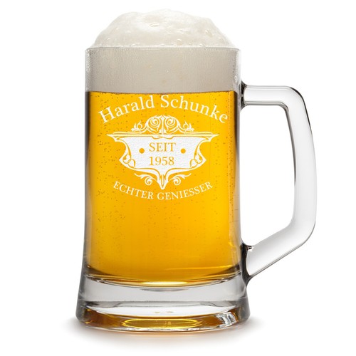 Bierkrug bierseidel verre - en,