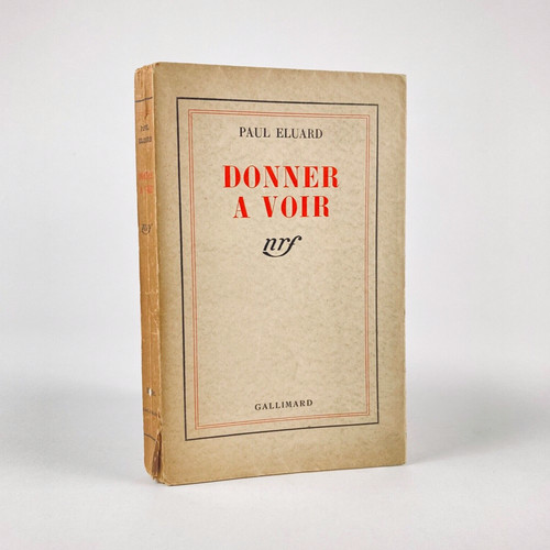 Paul éluard donner - donner, voir