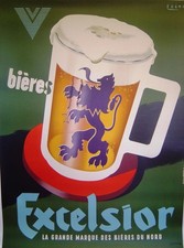 AFFICHE  POSTER    BIERE