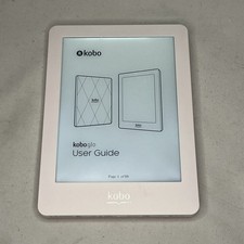 Kobo Glo E-Reader, Pink 6" Inch eReader, Wi-Fi, 2GB, Model N613 Tested & Working