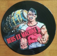 33 Rpm Vinyl Collage - Deus Ex Machina (Ranx Xerox Liberator Comic Book)