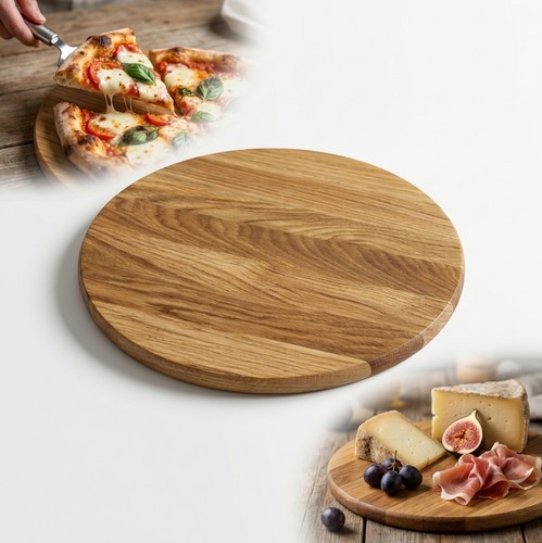 Planche ronde chêne - en,