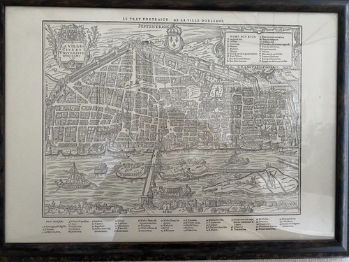 Plan ancien orleans - ,