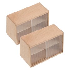  2 Pcs Armoire De Rangement