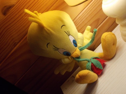 Peluche titi rose - peluche,