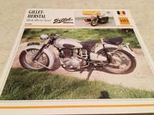 Carte moto Gillet Herstal 500