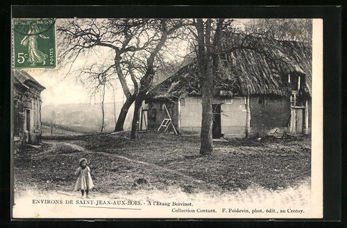 Cpa saint jean aux - cpa, saint-jean-aux-bois,