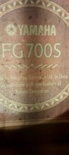 YAMAHA FG 700S Acoustic Guitar