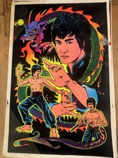 Affiche Bruce Lee Velours