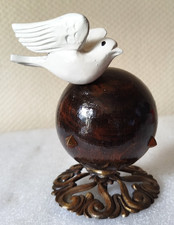 Boule d'escalier en bois avec