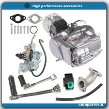125cc 4 Stroke ATV Engine Motor For ATV Quad Go Kart 3-Speed Semi Auto w/Reverse