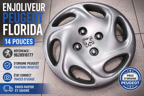 Enjoliveur origine peugeot - enjoliveur, d’origine