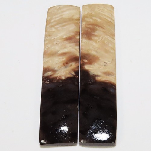 Paire cabochons bois - cabochons,