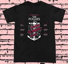 The Pogues 2025 TOUR 40 years of Rum Sodomy The Lash T Shirt Size S-5XL BT937