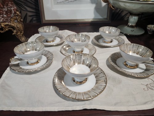 Service tasses soucoupes - 6,