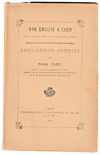 Pierre Carel UNE EMEUTE à CAEN REVOLTE des NU-PIEDS RICHELIEU LOUIS XIII 1639