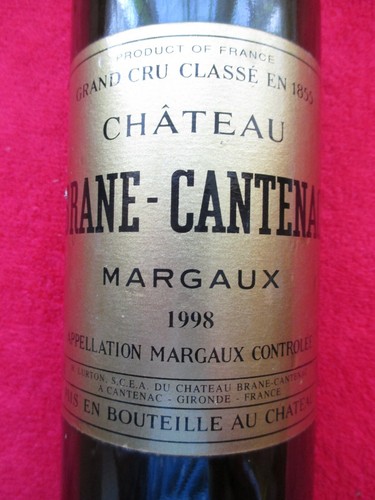 Château brane cantenac 1998 - château,