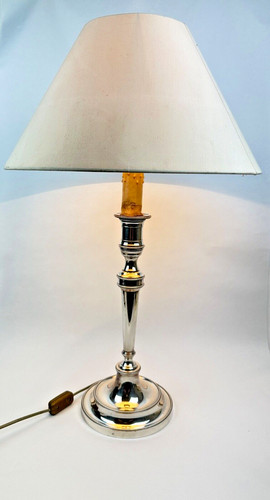 Grand pied lampe bronze - grand,