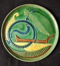 Joli Plat De La Manufacture BIOT Année 50/ 60 (32 Cm De diamètre) 