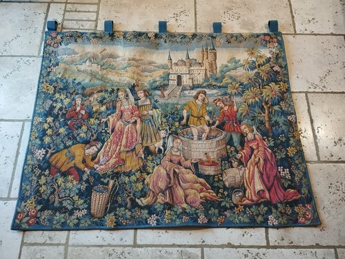 Ancienne tapisserie le chant - ancienne,