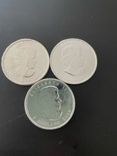 3 x Maple Leaf ARGENT PUR 1 OZ