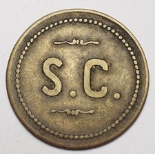 JETON CANTINE DE VAUGRAINE -