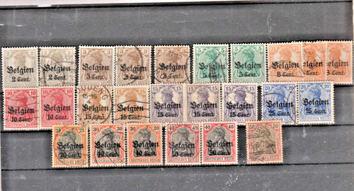 Ref 315 timbres allemand lot - 315-timbres,