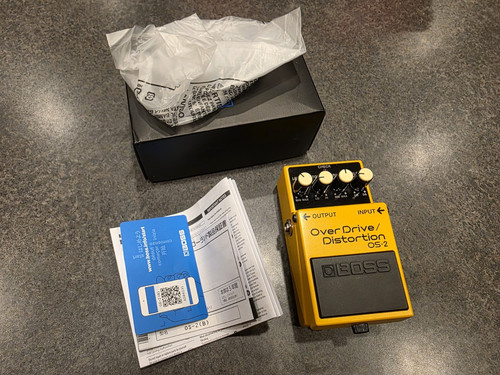 Boss overdrive distortion 2 - boss, os-2